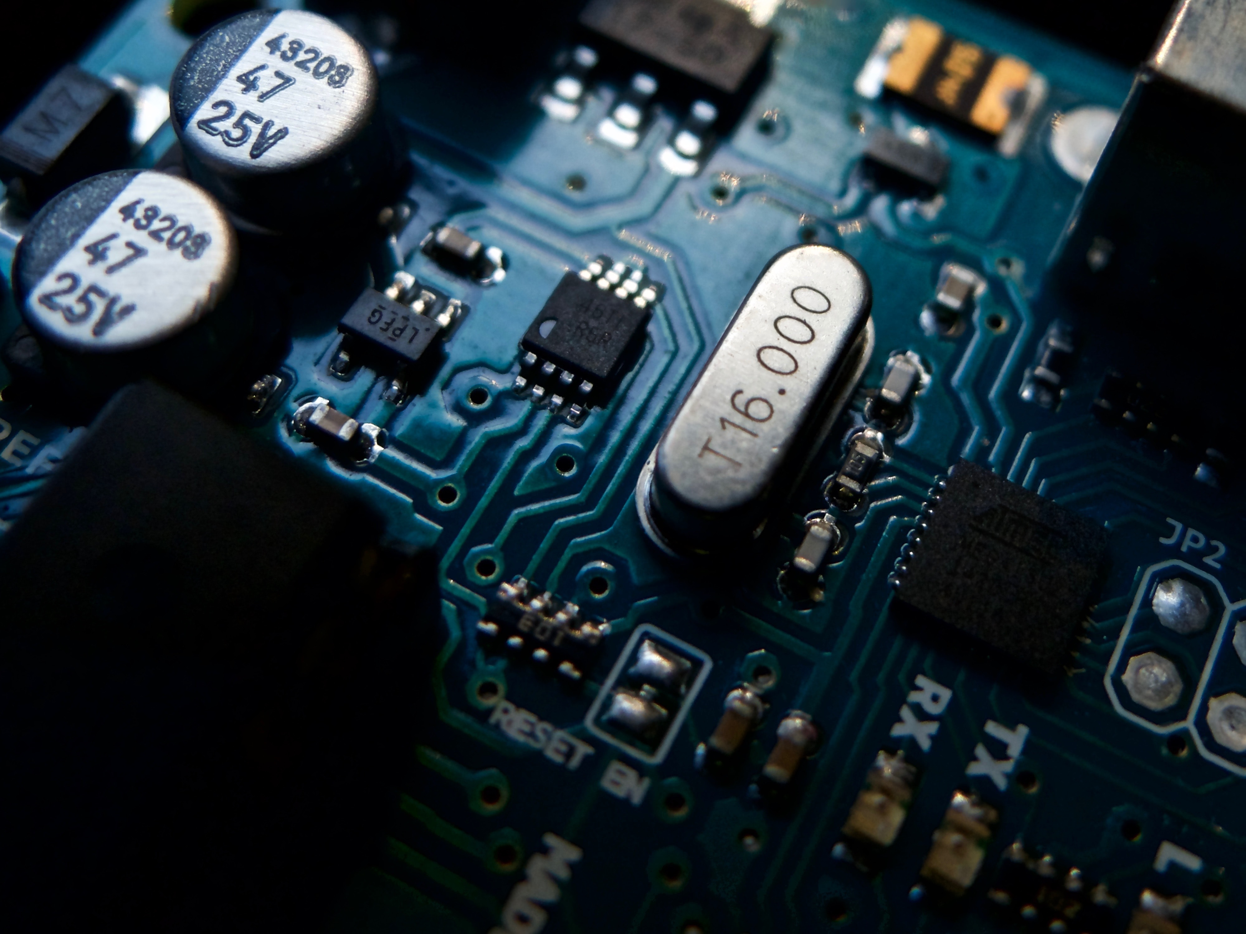 Photo of circuitboard