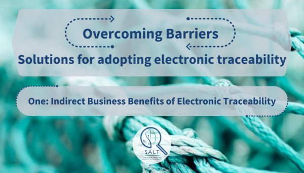 Graphic stating the title of series, Overcoming Barriers. One:Indirect Business Benefits